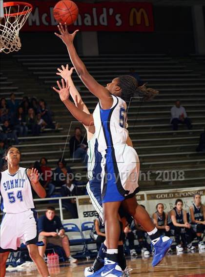 Thumbnail 2 in College Park vs. Summit (McDonald's Texas Invitational) photogallery.