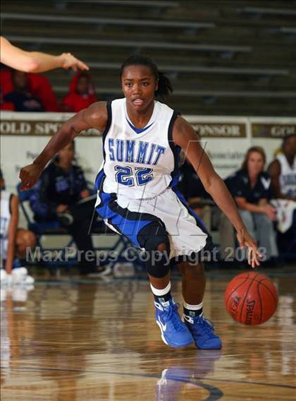 Thumbnail 1 in College Park vs. Summit (McDonald's Texas Invitational) photogallery.