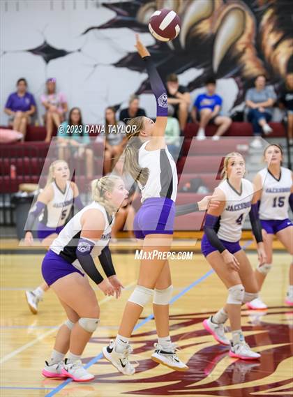 Thumbnail 3 in Jacksboro vs Poolville (Poolville Summer Slam Tournament) photogallery.