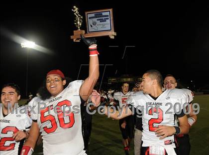 Thumbnail 1 in Terra Nova vs. Seaside (CIF CCS D3 Final) photogallery.