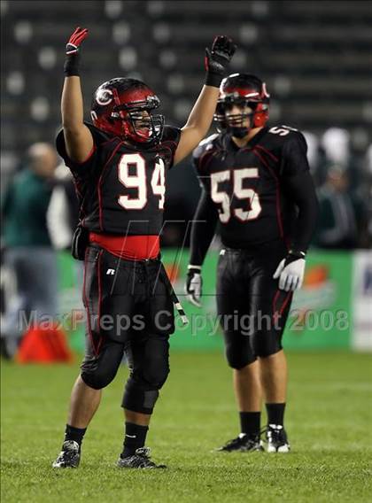 Thumbnail 2 in De La Salle vs. Centennial (CIF State D1 Final) photogallery.