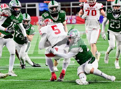 Thumbnail 2 in North Attleborough vs Mansfield (MIAA Division 3 Final) photogallery.