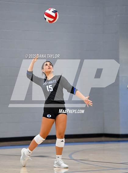 Thumbnail 1 in Garner vs Decatur (2025 Brock Showcase Varsity Volleyball Tournament) photogallery.
