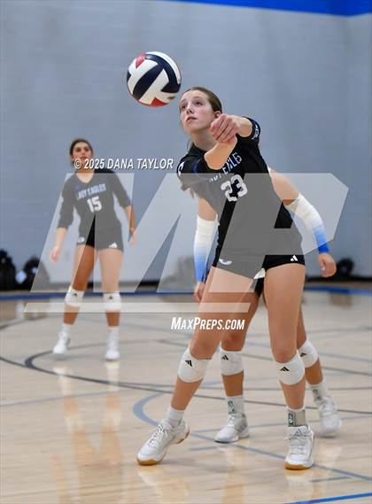 Thumbnail 1 in Garner vs Decatur (2025 Brock Showcase Varsity Volleyball Tournament) photogallery.