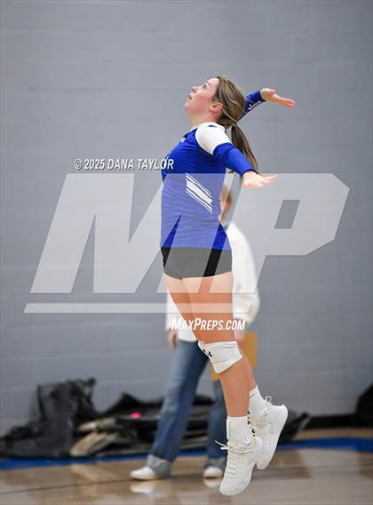 Thumbnail 2 in Garner vs Decatur (2025 Brock Showcase Varsity Volleyball Tournament) photogallery.