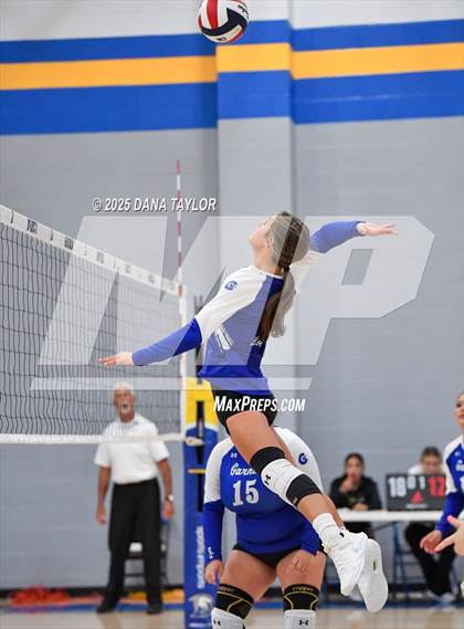 Thumbnail 3 in Garner vs Decatur (2025 Brock Showcase Varsity Volleyball Tournament) photogallery.