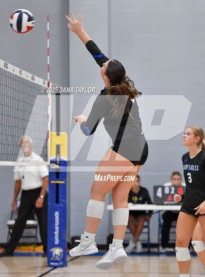 Thumbnail 1 in Garner vs Decatur (2025 Brock Showcase Varsity Volleyball Tournament) photogallery.