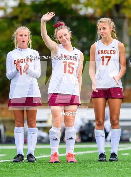 Thumbnail 3 in Whitney Point vs. Hoosick Falls (NYSPHSAA Class C Final) photogallery.