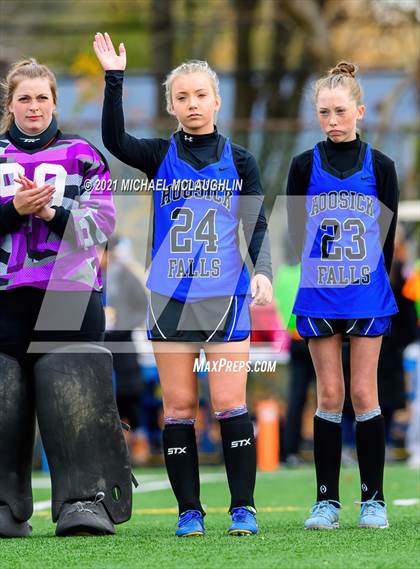 Thumbnail 2 in Whitney Point vs. Hoosick Falls (NYSPHSAA Class C Final) photogallery.