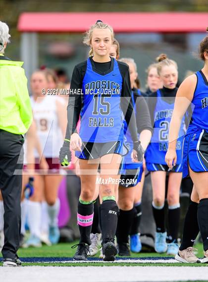 Thumbnail 3 in Whitney Point vs. Hoosick Falls (NYSPHSAA Class C Final) photogallery.