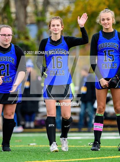 Thumbnail 1 in Whitney Point vs. Hoosick Falls (NYSPHSAA Class C Final) photogallery.