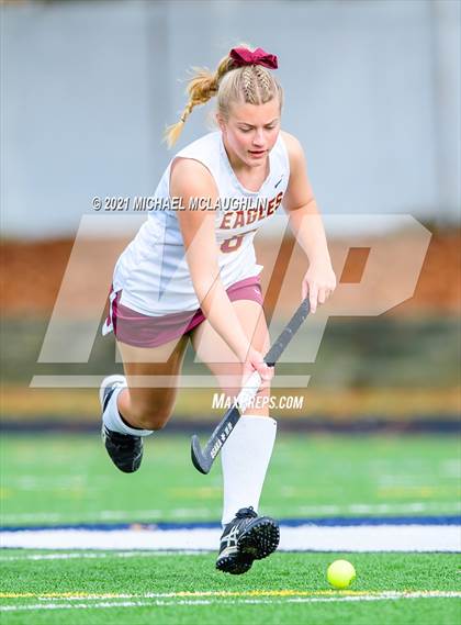 Thumbnail 3 in Whitney Point vs. Hoosick Falls (NYSPHSAA Class C Final) photogallery.