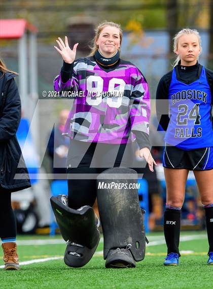 Thumbnail 1 in Whitney Point vs. Hoosick Falls (NYSPHSAA Class C Final) photogallery.