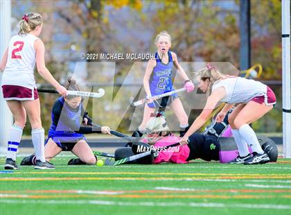 Thumbnail 1 in Whitney Point vs. Hoosick Falls (NYSPHSAA Class C Final) photogallery.