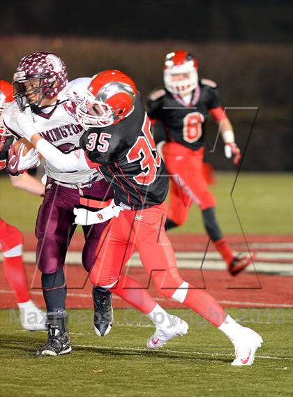 Thumbnail 1 in Farmington @ New Canaan (CIAC Class L Quarterfinal) photogallery.