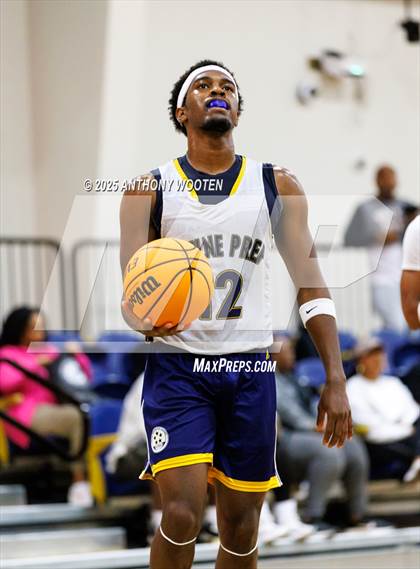 Thumbnail 3 in Wayne Preparatory Academy vs Fayetteville Christian (Veterans Showcase 2025) photogallery.