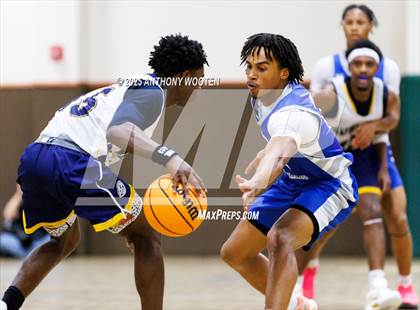 Thumbnail 2 in Wayne Preparatory Academy vs Fayetteville Christian (Veterans Showcase 2025) photogallery.