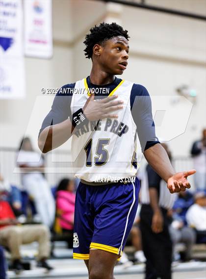 Thumbnail 2 in Wayne Preparatory Academy vs Fayetteville Christian (Veterans Showcase 2025) photogallery.