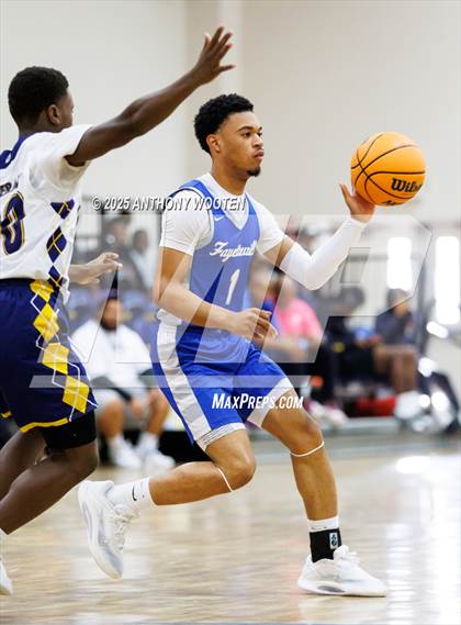 Thumbnail 1 in Wayne Preparatory Academy vs Fayetteville Christian (Veterans Showcase 2025) photogallery.