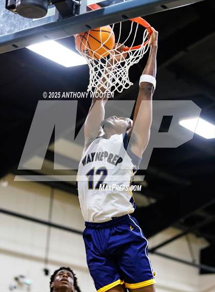 Thumbnail 3 in Wayne Preparatory Academy vs Fayetteville Christian (Veterans Showcase 2025) photogallery.