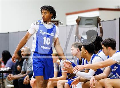 Thumbnail 2 in Wayne Preparatory Academy vs Fayetteville Christian (Veterans Showcase 2025) photogallery.