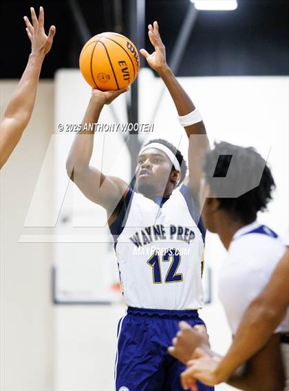 Thumbnail 2 in Wayne Preparatory Academy vs Fayetteville Christian (Veterans Showcase 2025) photogallery.
