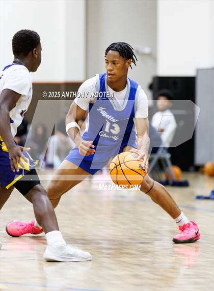 Thumbnail 3 in Wayne Preparatory Academy vs Fayetteville Christian (Veterans Showcase 2025) photogallery.