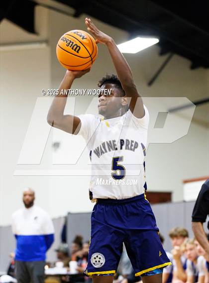Thumbnail 2 in Wayne Preparatory Academy vs Fayetteville Christian (Veterans Showcase 2025) photogallery.