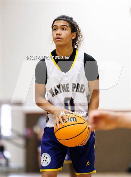 Thumbnail 1 in Wayne Preparatory Academy vs Fayetteville Christian (Veterans Showcase 2025) photogallery.