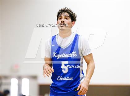 Thumbnail 3 in Wayne Preparatory Academy vs Fayetteville Christian (Veterans Showcase 2025) photogallery.