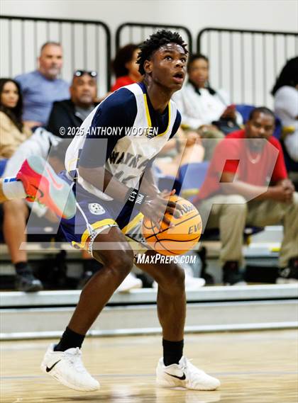 Thumbnail 2 in Wayne Preparatory Academy vs Fayetteville Christian (Veterans Showcase 2025) photogallery.