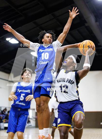 Thumbnail 3 in Wayne Preparatory Academy vs Fayetteville Christian (Veterans Showcase 2025) photogallery.