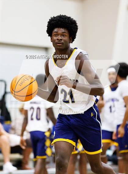 Thumbnail 1 in Wayne Preparatory Academy vs Fayetteville Christian (Veterans Showcase 2025) photogallery.