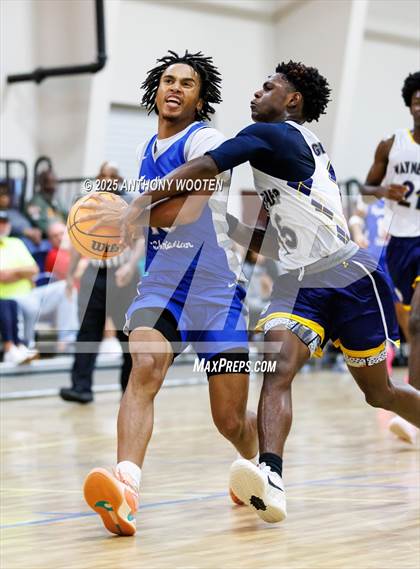 Thumbnail 1 in Wayne Preparatory Academy vs Fayetteville Christian (Veterans Showcase 2025) photogallery.
