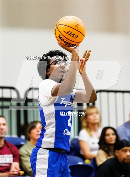 Thumbnail 1 in Wayne Preparatory Academy vs Fayetteville Christian (Veterans Showcase 2025) photogallery.