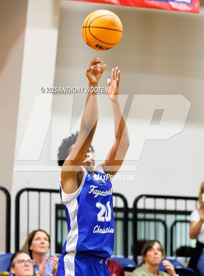 Thumbnail 3 in Wayne Preparatory Academy vs Fayetteville Christian (Veterans Showcase 2025) photogallery.