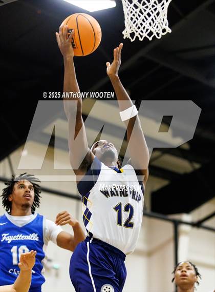 Thumbnail 3 in Wayne Preparatory Academy vs Fayetteville Christian (Veterans Showcase 2025) photogallery.