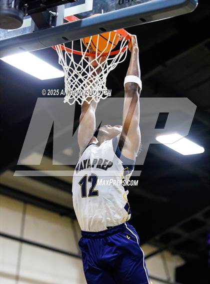 Thumbnail 2 in Wayne Preparatory Academy vs Fayetteville Christian (Veterans Showcase 2025) photogallery.