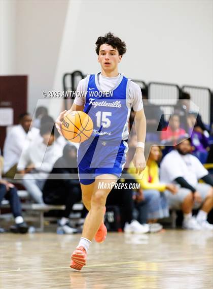 Thumbnail 3 in Wayne Preparatory Academy vs Fayetteville Christian (Veterans Showcase 2025) photogallery.