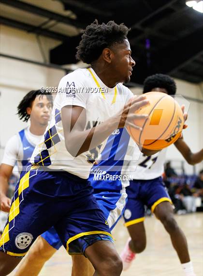 Thumbnail 1 in Wayne Preparatory Academy vs Fayetteville Christian (Veterans Showcase 2025) photogallery.