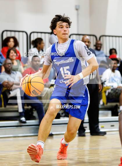 Thumbnail 1 in Wayne Preparatory Academy vs Fayetteville Christian (Veterans Showcase 2025) photogallery.