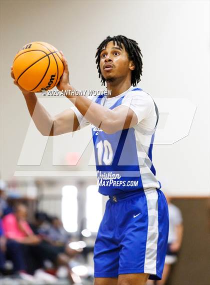 Thumbnail 3 in Wayne Preparatory Academy vs Fayetteville Christian (Veterans Showcase 2025) photogallery.