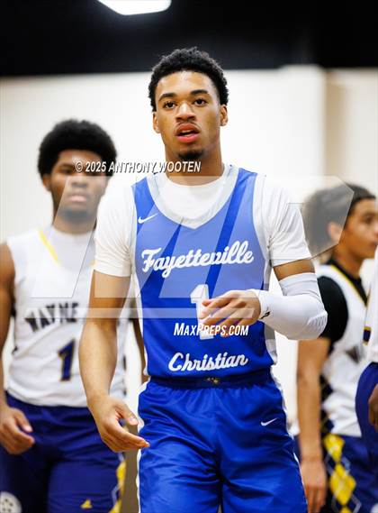 Thumbnail 2 in Wayne Preparatory Academy vs Fayetteville Christian (Veterans Showcase 2025) photogallery.