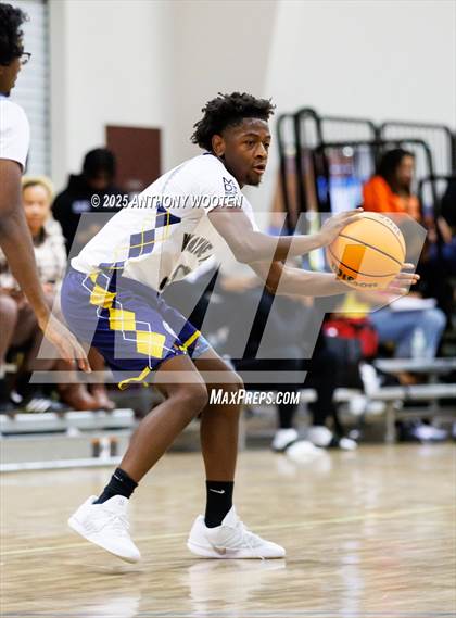 Thumbnail 1 in Wayne Preparatory Academy vs Fayetteville Christian (Veterans Showcase 2025) photogallery.