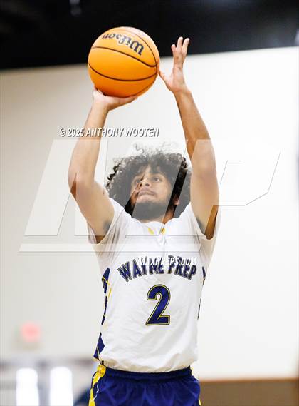 Thumbnail 3 in Wayne Preparatory Academy vs Fayetteville Christian (Veterans Showcase 2025) photogallery.