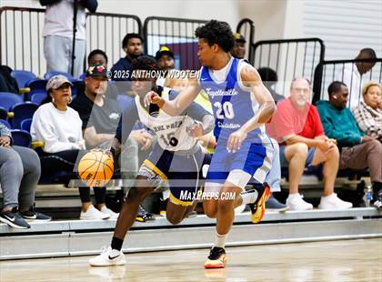 Thumbnail 1 in Wayne Preparatory Academy vs Fayetteville Christian (Veterans Showcase 2025) photogallery.
