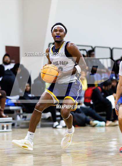 Thumbnail 2 in Wayne Preparatory Academy vs Fayetteville Christian (Veterans Showcase 2025) photogallery.