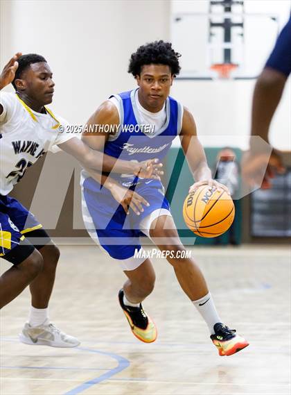 Thumbnail 1 in Wayne Preparatory Academy vs Fayetteville Christian (Veterans Showcase 2025) photogallery.