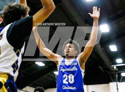 Thumbnail 1 in Wayne Preparatory Academy vs Fayetteville Christian (Veterans Showcase 2025) photogallery.