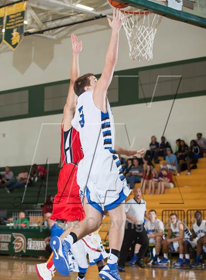 Thumbnail 2 in Hebron vs John Paul II (Carrollton-Farmers Branch Basketball Classic) photogallery.